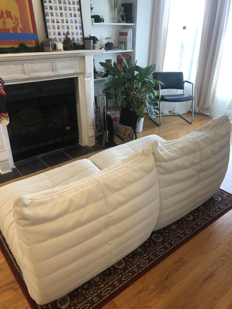 Togo Sofa Replica - Customer Photo From Kristofer N