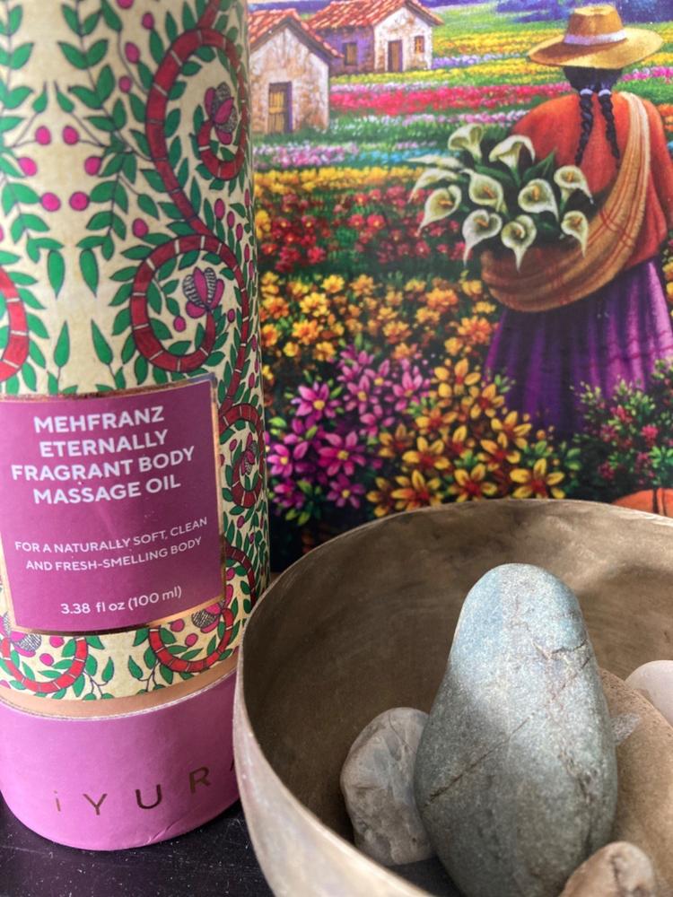 Mehfranz Eternally Fragrant Body Massage Oil - Customer Photo From Holly Condon