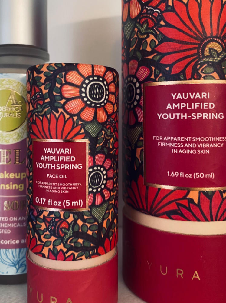 Mini Yauvari Amplified Youth Spring - Best Face Moisturizer for Dry Skin, Aging or Mature Skin - Customer Photo From Sandra Munoz