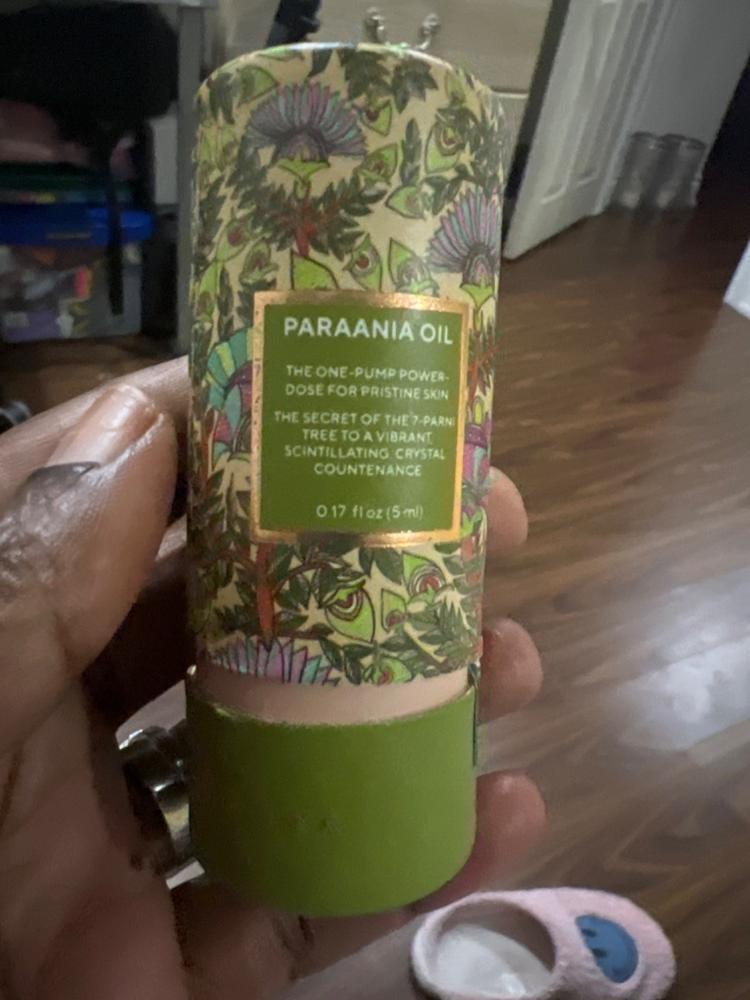 Mini Paraania Face Oil for Dark Spots - Best Face Moisturizer for Acne-Prone Skin, Blackheads, Uneven Skin Tone - Customer Photo From Sheina Williams