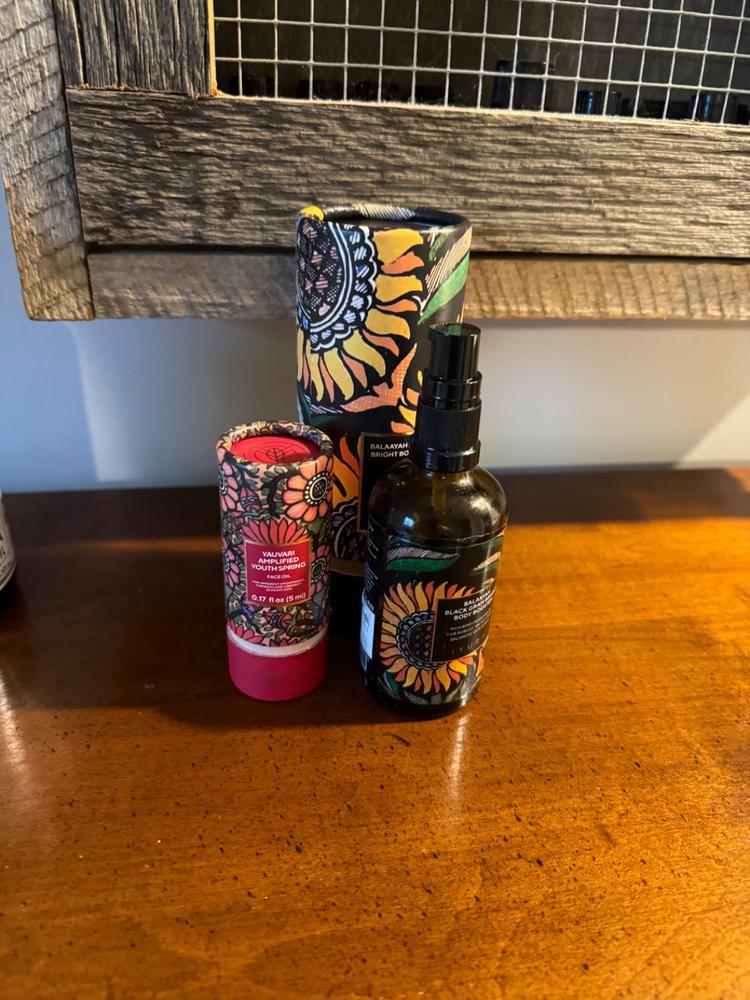 Balaayah Black Gram Bright Body Booster - With Sweet & Citrusy Aroma of Jasmine, Cardamom, Orange and Lemongrass - Customer Photo From Crystal Carter