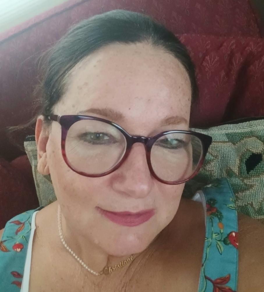 Firm-Focus Neck Mask - Lifts, Firms, Smooths the look of Loose, Saggy Skin on the Neck, Jaw, Chin & Upper Chest - Focused Neck Firming Action with Phyto-Ceramides and Water Lily - Best Firming Neck Mask - Customer Photo From CHRISTINE SPALDING