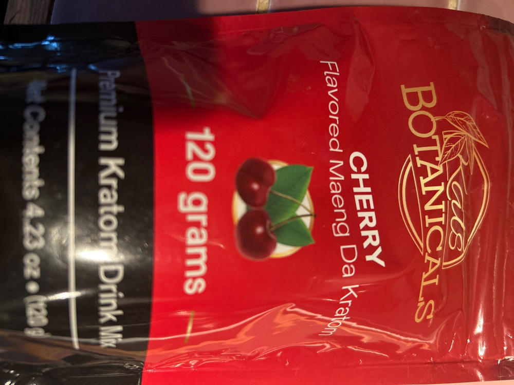 Flavored Kratom Pack, Cherry, 120 Grams - Customer Photo From Danel Dolane