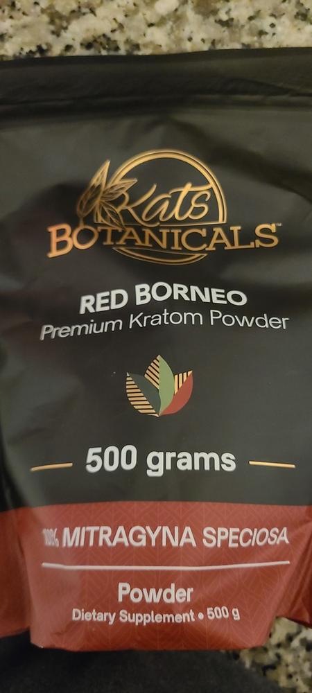 Red Borneo Kratom Powder - 250 Grams - Customer Photo From Justin K.