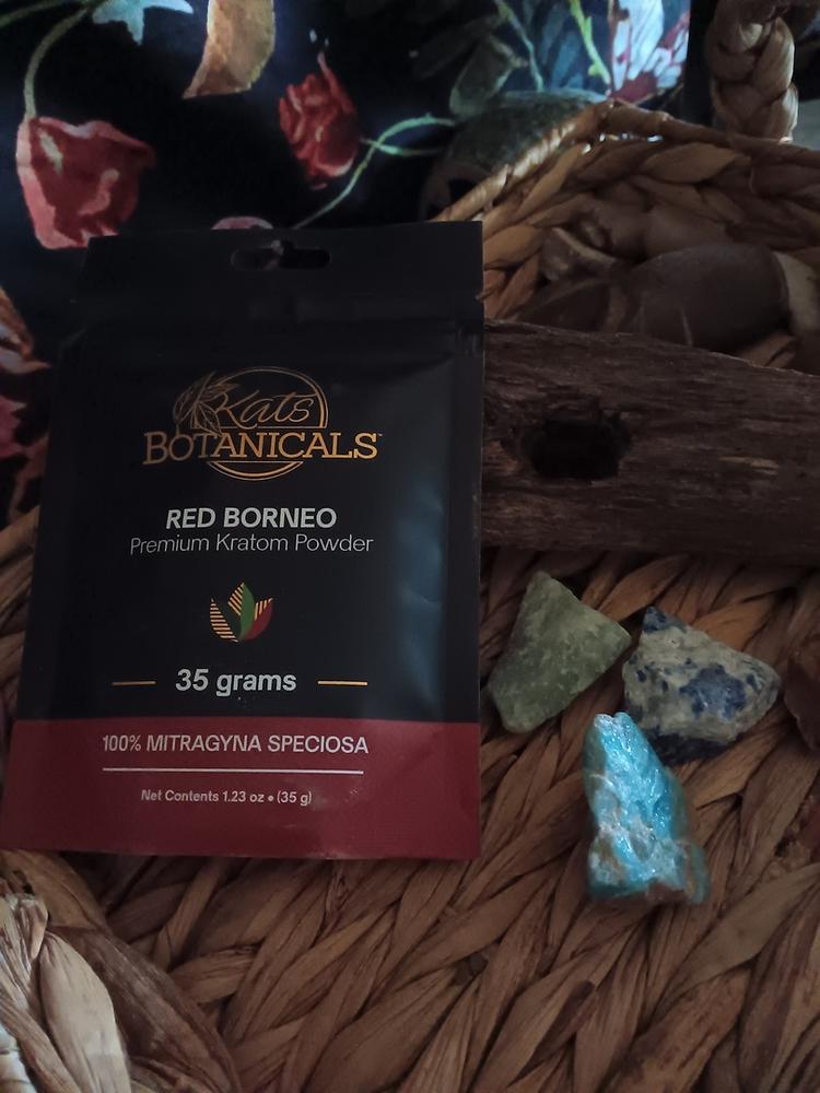 Red Borneo Kratom Powder - 250 Grams - Customer Photo From Beth R.