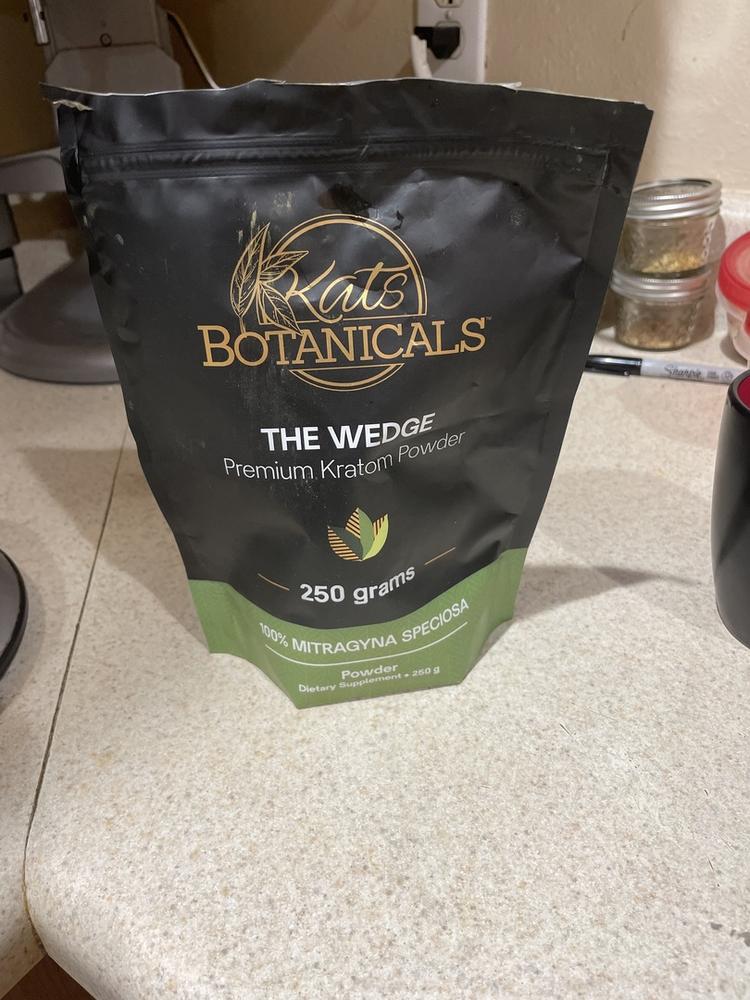 The Wedge Kratom Powder - 250 Grams - Customer Photo From Pamela D.