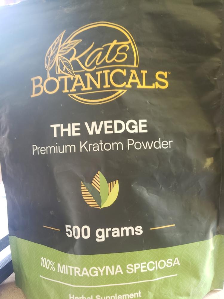 The Wedge Kratom Powder - 250 Grams - Customer Photo From Savannah D.
