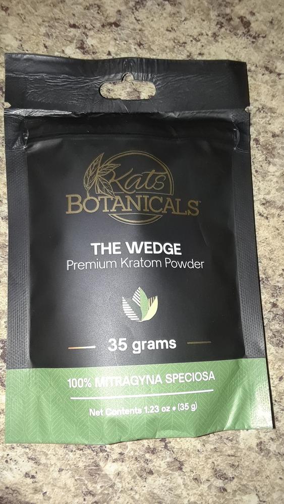The Wedge Kratom Powder - 250 Grams - Customer Photo From Eddie C.