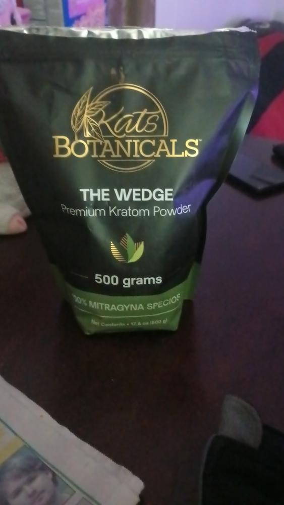 The Wedge Kratom Powder - 250 Grams - Customer Photo From Kerry T.