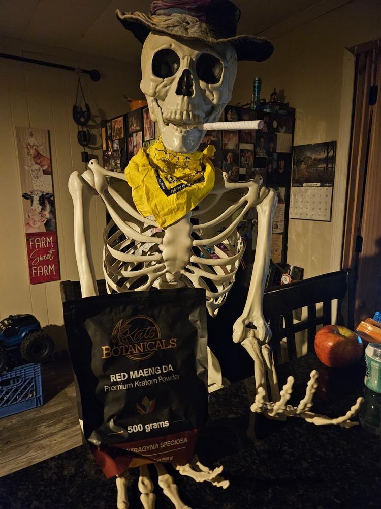 Red Maeng Da Kratom Powder - 500 Grams - Customer Photo From Stephanie Roberts