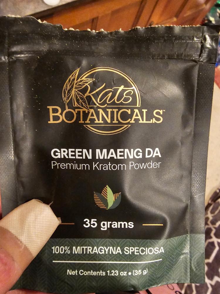 Green Malay Kratom Powder - Customer Photo From Robert c.o