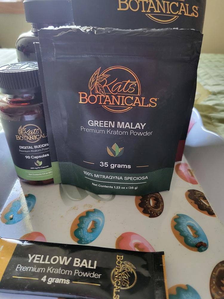 Green Malay Kratom Powder - 500 Grams - Customer Photo From Tashonti M.