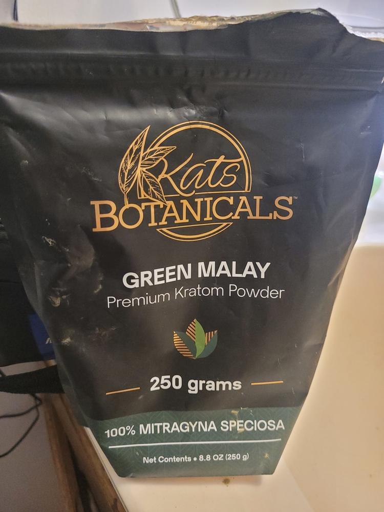 Green Malay Kratom Powder - 500 Grams - Customer Photo From Robert B.