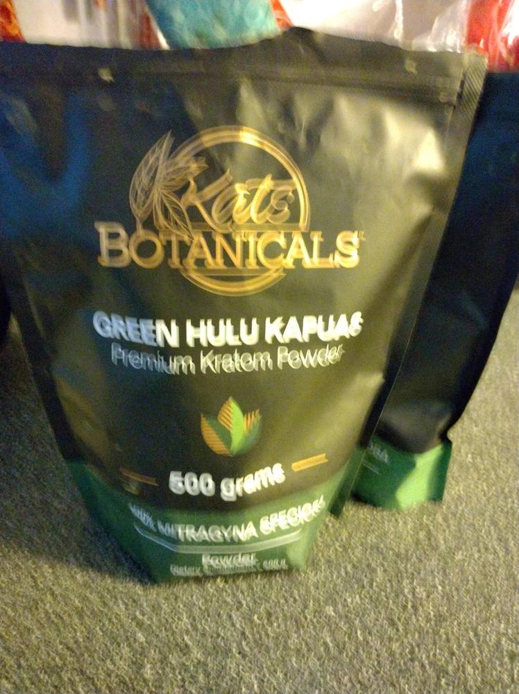 Green Hulu Kapuas Kratom Powder - 250 Grams - Customer Photo From James H.