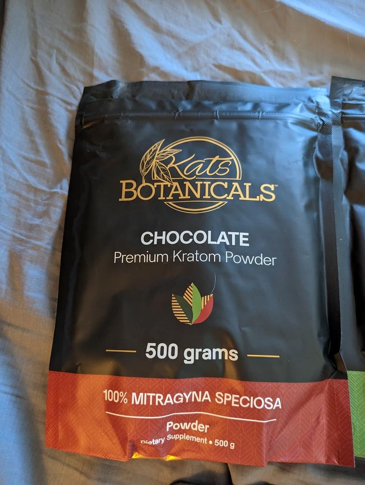Chocolate Kratom Powder - 250 Grams - Customer Photo From SEAN H.
