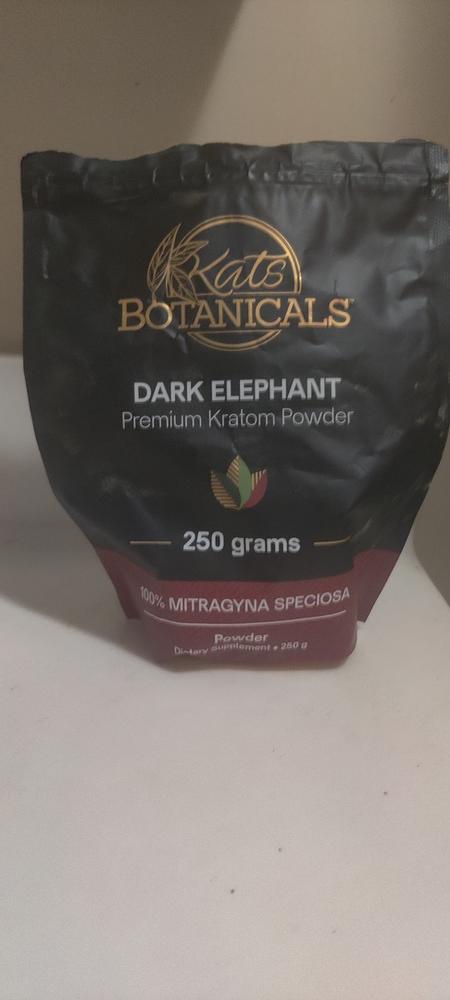 Dark Elephant Kratom Powder - 500 Grams - Customer Photo From Ryan S.