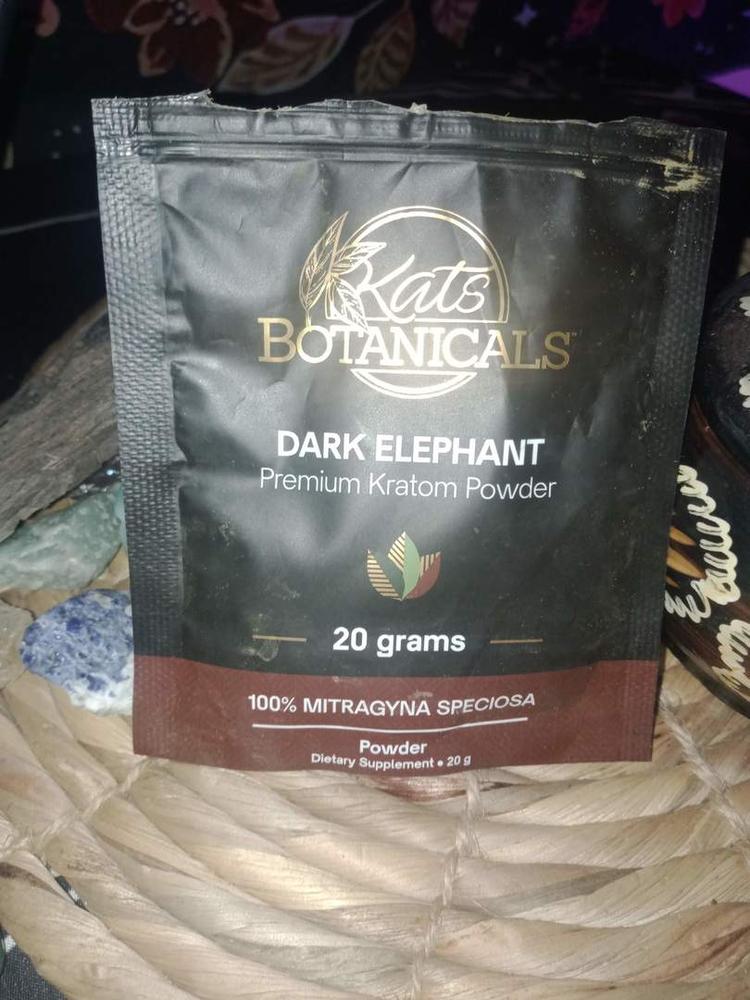 Dark Elephant Kratom Powder - 500 Grams - Customer Photo From Beth R.