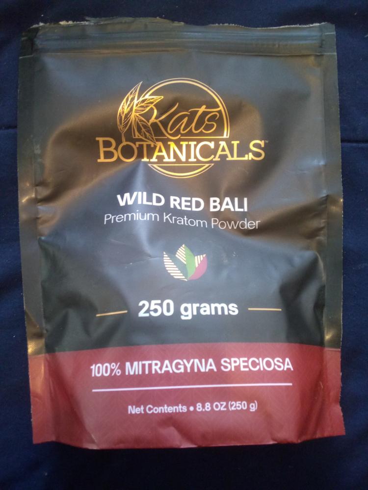Wild Red Bali Kratom Powder - 250 Grams - Customer Photo From Tim Braddock