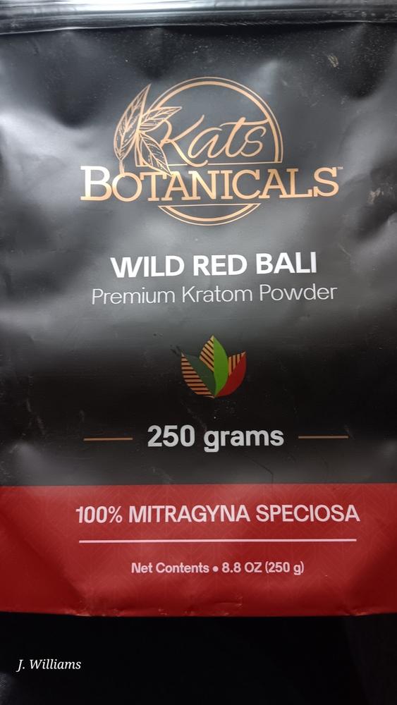 Wild Red Bali Kratom Powder - 500 Grams - Customer Photo From Jess W.