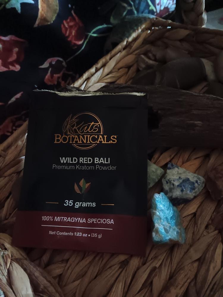Wild Red Bali Kratom Powder - 500 Grams - Customer Photo From Beth R.