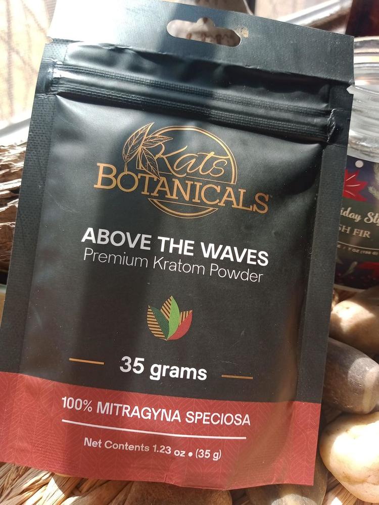 Above the Waves Kratom Powder - 35 Grams - Customer Photo From Beth R.