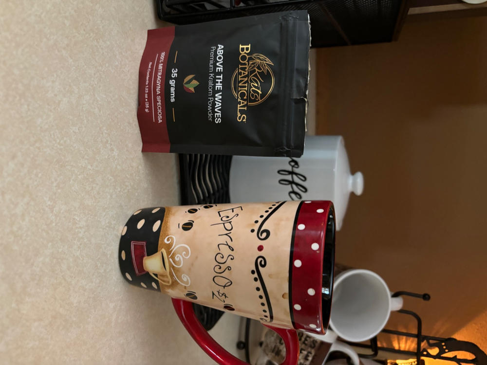 Above the Waves Kratom Powder - 35 Grams - Customer Photo From Vonna ANDERSON
