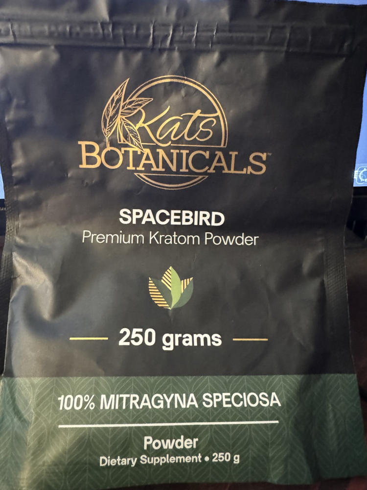 Spacebird Kratom Powder - 250 Grams - Customer Photo From Thomas Madden