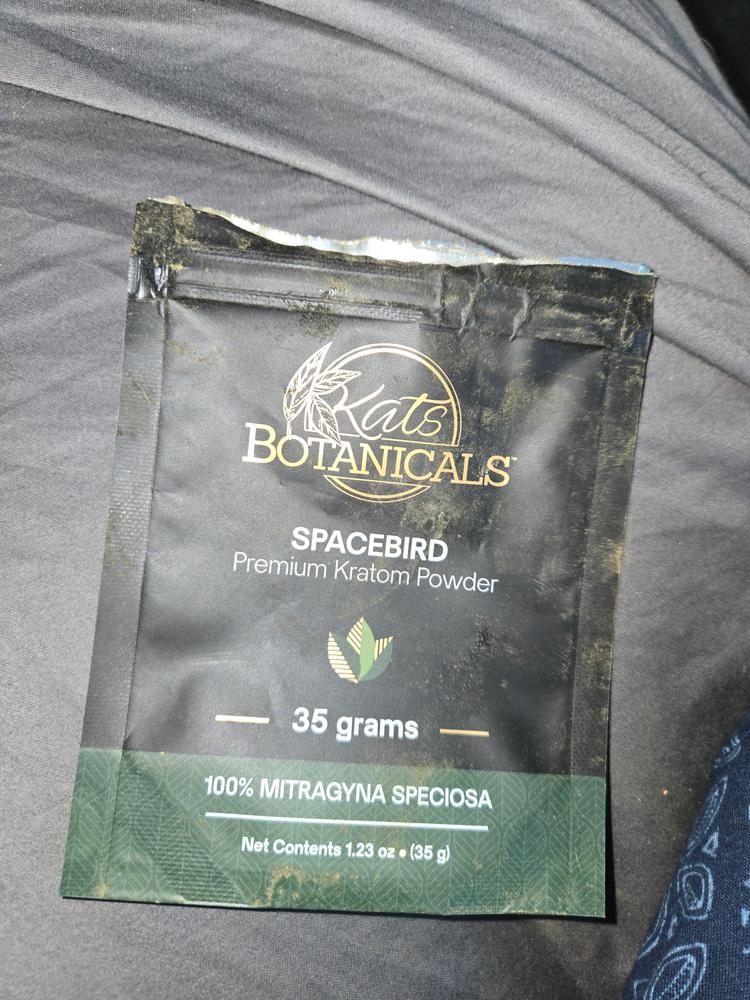 Spacebird Kratom Powder - Customer Photo From John