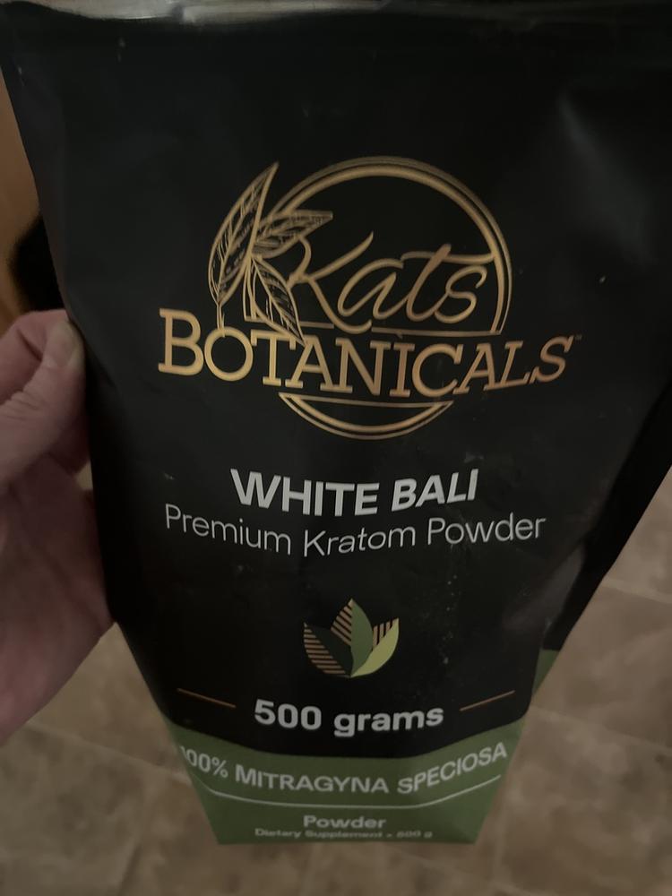 White Bali Kratom Powder - 250 Grams - Customer Photo From Melissa D.