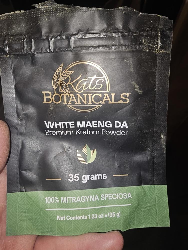 White Maeng Da Kratom Powder - 250 Grams - Customer Photo From Kandi F.