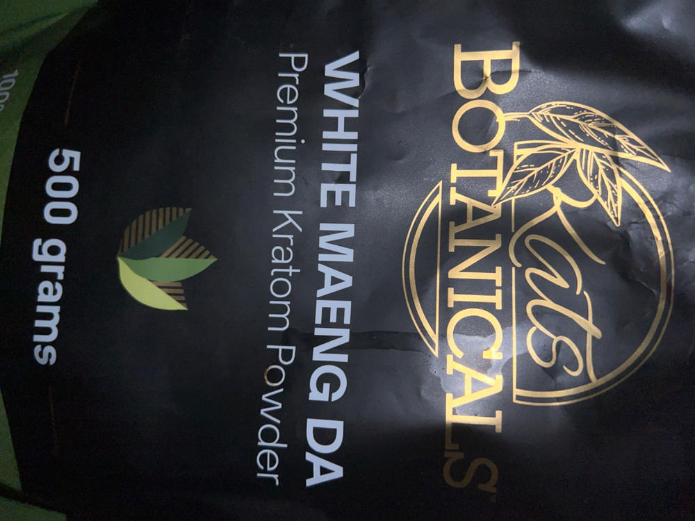 White Maeng Da Kratom Powder - 500 Grams - Customer Photo From Felicia Nanguy