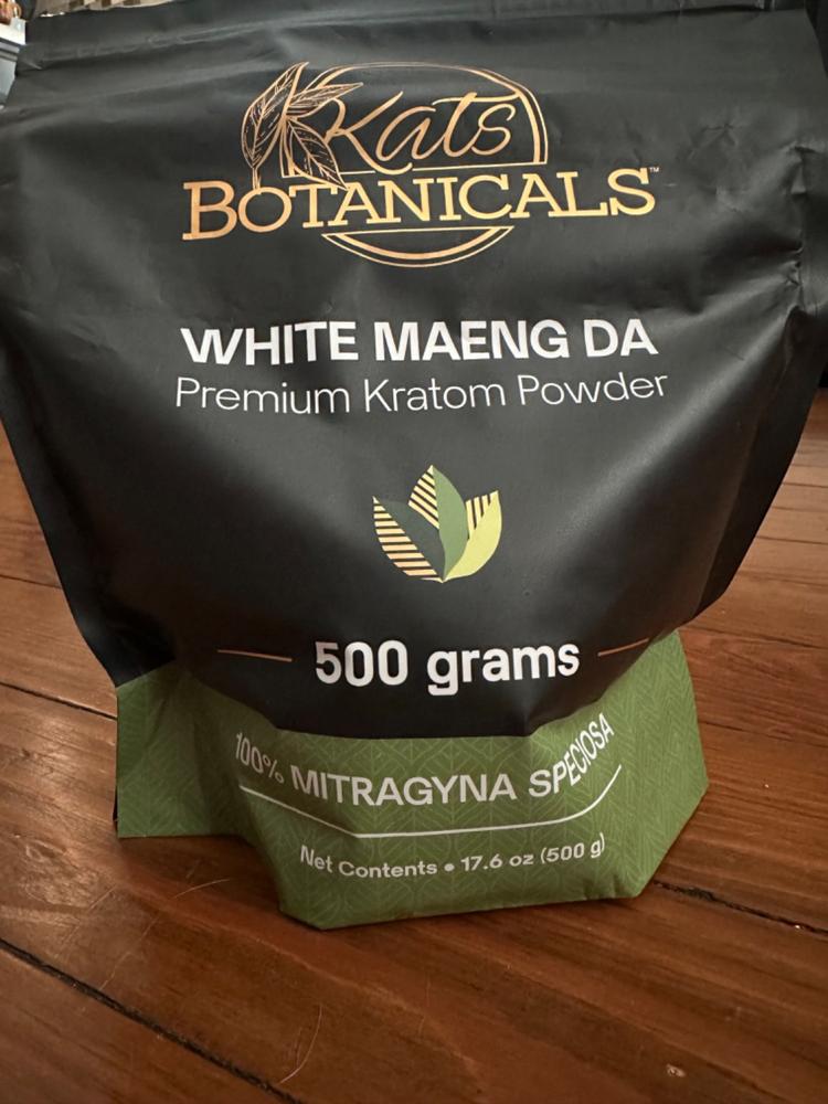 White Maeng Da Kratom Powder - 500 Grams - Customer Photo From Daniel Jones jr