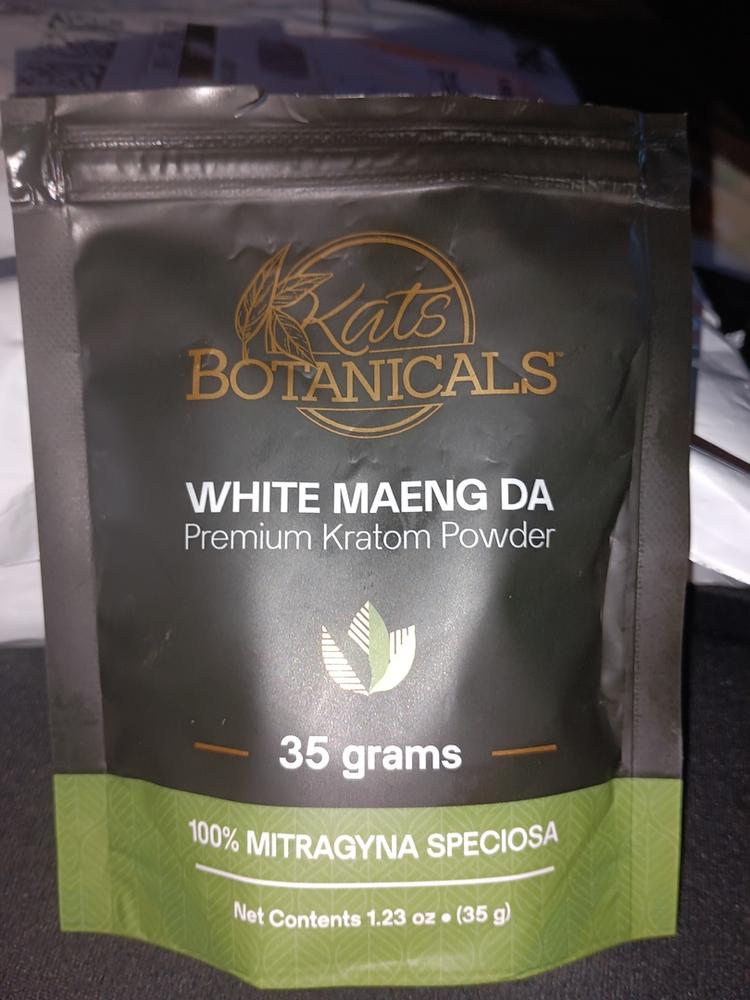 White Maeng Da Kratom Powder - 250 Grams - Customer Photo From Monique B.