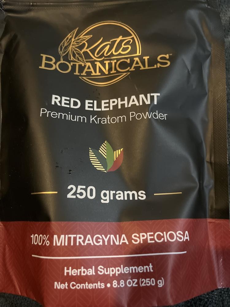 Red Elephant Kratom Powder - 500 Grams - Customer Photo From Brian L.