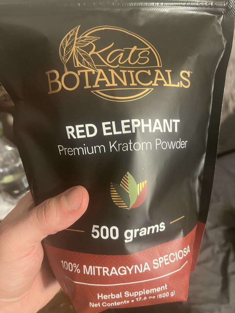 Red Elephant Kratom Powder - 500 Grams - Customer Photo From Matt L.