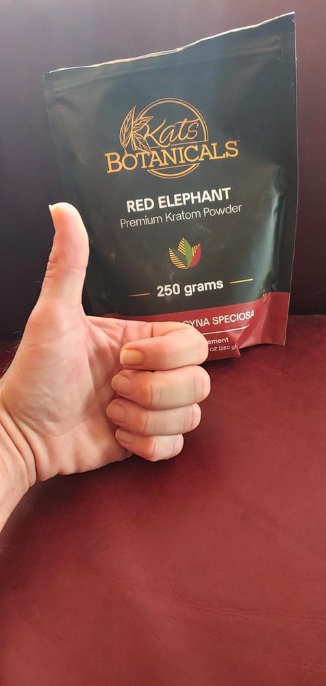 Red Elephant Kratom Powder - 500 Grams - Customer Photo From Jeremy A.