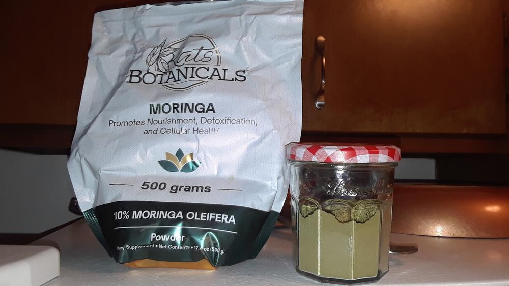 Moringa Powder - 90 Count (54 grams) - Customer Photo From Eddie C.