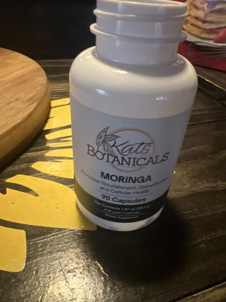 Moringa Powder - 90 Count (54 grams) - Customer Photo From Amanda E.