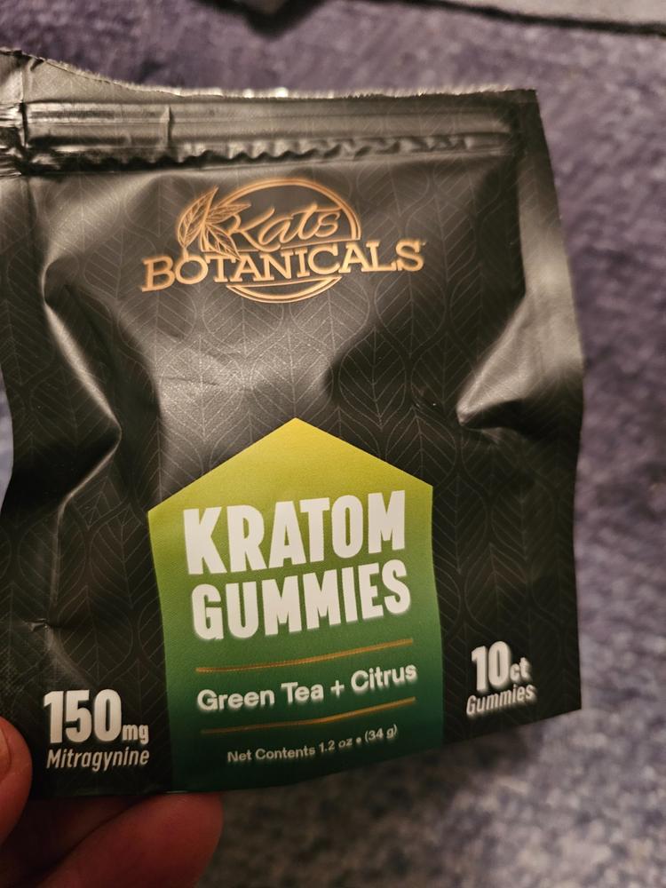 Green Tea + Citrus Kratom Gummies - Customer Photo From Shanon Mallery
