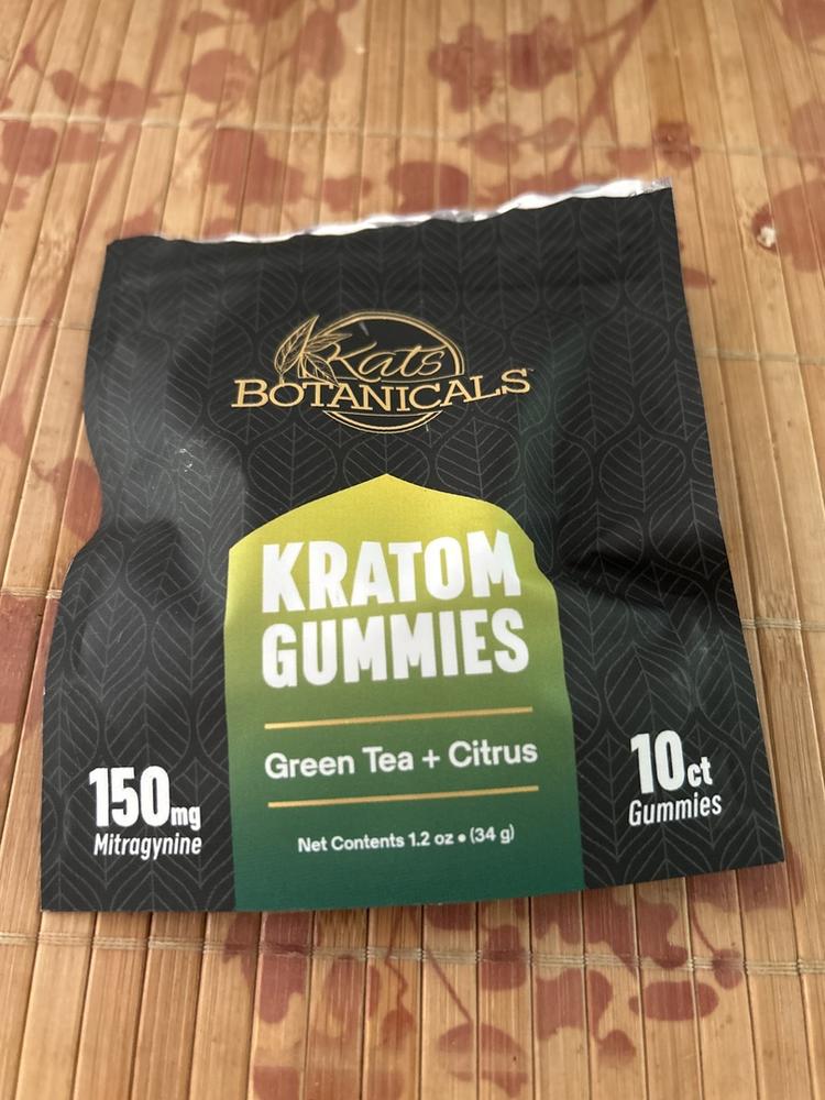 Green Tea + Citrus Kratom Gummies - Customer Photo From Deb T.