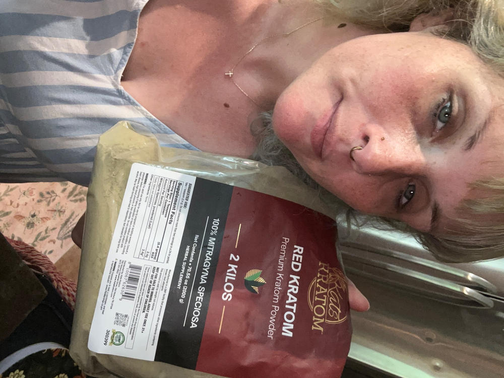 2 Kilo Red Kratom Powder - Customer Photo From Jessica Jardine