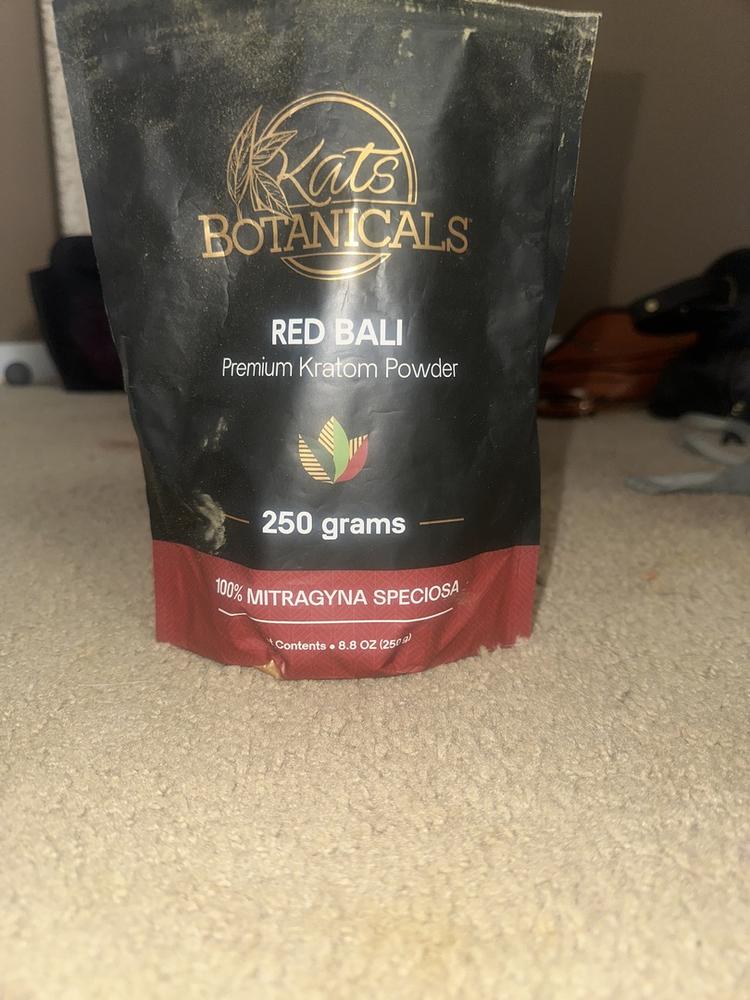 Red Bali Kratom Powder - 35 Grams - Customer Photo From Devan O.