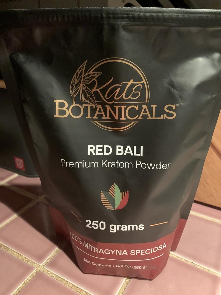 Red Bali Kratom Powder - 35 Grams - Customer Photo From Danel D.