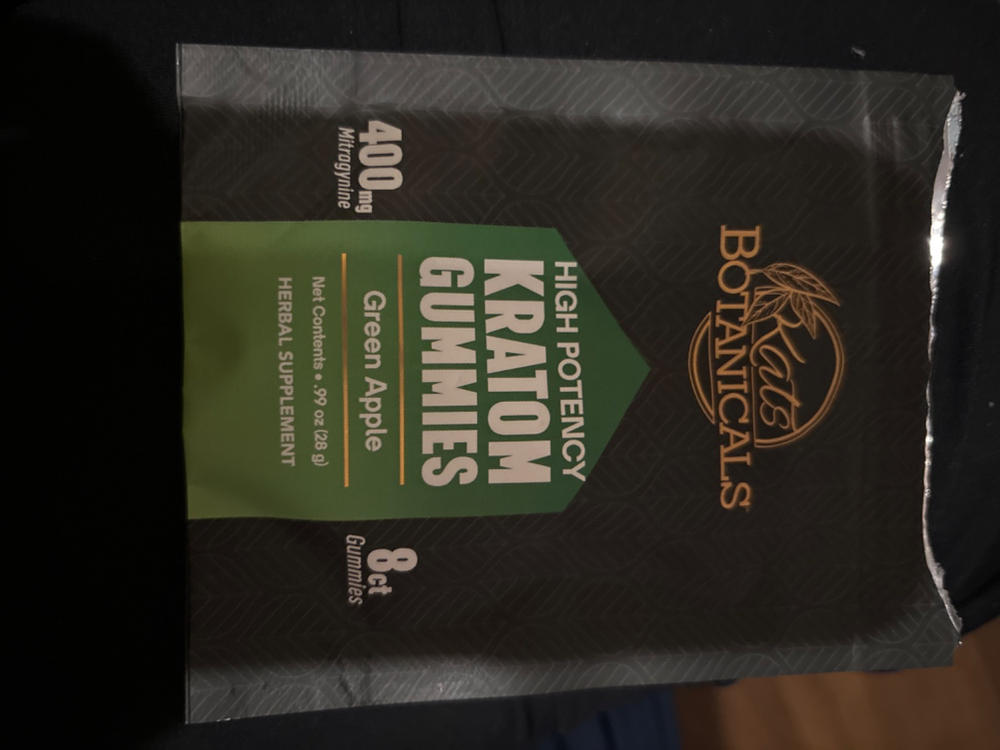 Green Apple Kratom Gummies - Customer Photo From Tara Haggerty