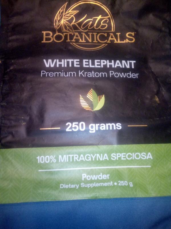 White Elephant Kratom Powder - 250 Grams - Customer Photo From Tim Braddock