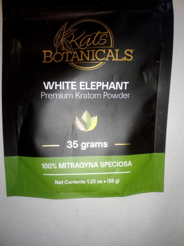 White Elephant Kratom Powder - 250 Grams - Customer Photo From Tim Braddock