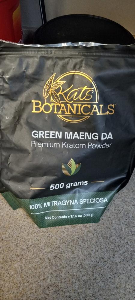 Green Maeng Da Kratom Powder - 500 Grams - Customer Photo From Jason B.