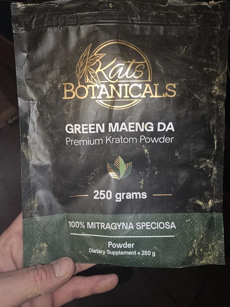 Green Maeng Da Kratom Powder - 500 Grams - Customer Photo From Kandi F.