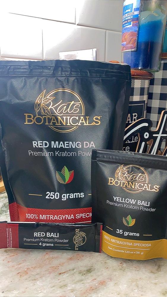 Rogue Elephant Enhanced White Vein Kratom - 127.5 Grams Powder - Customer Photo From Brett O.