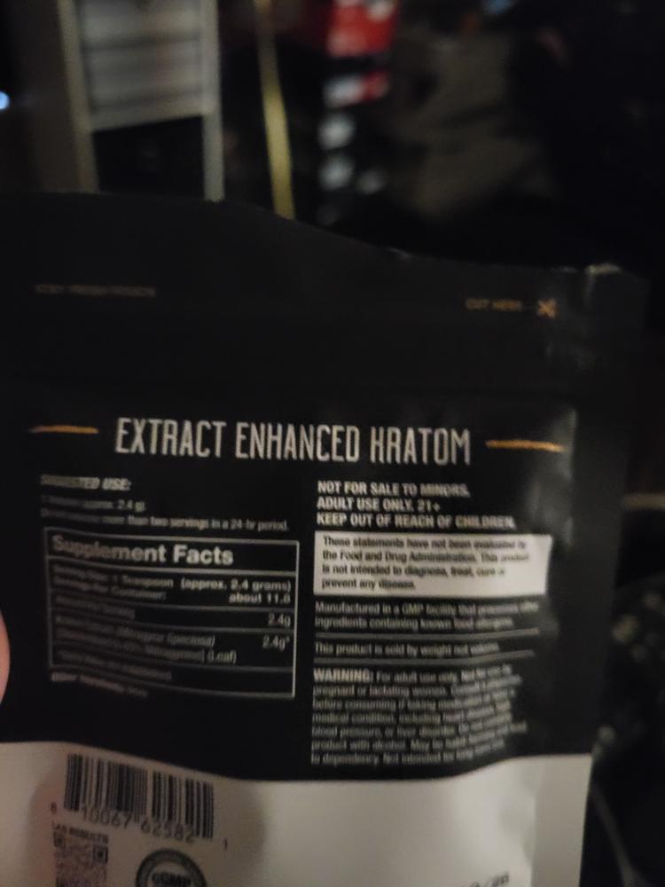 Rogue Elephant Enhanced White Vein Kratom - Customer Photo From Christy Blake